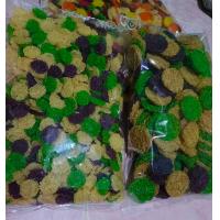 ราคา ข้าวแต๋นน้ำแตงโม แผ่นดิบชุดทดลองทอด รวมไซค์ น้ำหนัก 1 กิโลกรัม ฟรี น้ำตาลราด แผ่นดิบคละ3สีเล็กจิ๋ว500g ขนาด2เซน และคละ3สีแผ่นดิบใหญ่500g ขนาด4เซน (20732733333)