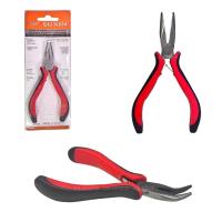 ราคา คีมปากจิ้งจก คีมปากแหลม คีมปากเฉียง คีมปากเเหลมปลายงอ ขนาด 4 5 นิ้ว คีม คีมตัดลวด (18067020810)