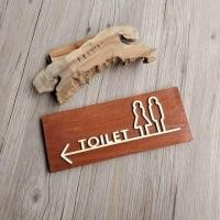 ราคา FudFudAR ฝุด ฝุด อะ ป้ายห้องน้ำ แบบที่ 31 ป้ายห้องน้ำไม้สนประสาน และ อะคลิลิค Acrylic Wood ป้ายห้องน้ำ DIY minimal สไตล์มินิมอล modern โมเดริ์น Toiet (10726145178)