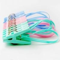 ราคา LE กิ๊บหนีบผ้า กิ๊บหนีบผ้า ที่หนีบผ้า ไม้หนีบผ้า 1 แพ็ค 12 ตัว แพ็คคละสี L0192 (3975828913)