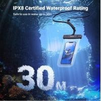 ราคา UGREEN 7 2 inch IPX8 Waterproof Phone Case Bag For iPhone 14 13 12 Pro Max Protective Case Universal Swimming Pouch Bag (20096193959)