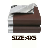 ราคา ผ้าใบกันฝน ผ้าใบกันแดดฝน มีตาไก่ กันน้ำ100 ขนาด 4X5 เมตร ผ้ากันแดด ผ้าใบ ผ้ายางกันแดดฝน กันสาดบังแดดฝน ผ้าใบ ผ้าใบกันแดดฝน ผ้าใบกันฝน ผ้าใบกันแดดฝน 3 4 ผ้าใบกันแดดฝน4x6 (15432991494)