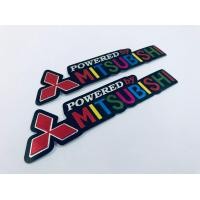 ราคา สติ๊กเกอร์ Mitsubishi สติกเกอร์ แต่งรถ ติดรถ รถยนต์ รถกระบะ SUV JDM 3D ปั๊มนูน 2ชิ้น ติดกระจก ข้างรถ ท้ายรถ ติดสเกิร์ต ติดสปอยเลอร์ Lancer Mirage Pajero (4145354397)