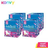 ราคา แพ็คสี่ Modess ผ้าอนามัย Heavy Flow Cottony Soft Wings 16pcs ผ้าอนามัย แบบมีปีก 16ชิ้น 4ห่อ (19239482683)