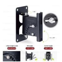 ราคา ขาแขวนลำโพงคุณภาพสูง ขาลำโพง ขาตั้งลำโพง รับน้ำหนักได้ 40KG ปรับซ้ายขวาได้ ขาแขวนตู้ลำโพง ขายึดลำโพงติดผนัง แท่นวางลำโพง ขาแขวนลำโพง ขาตั้งลำโพง Speaker Wall Bracket Mount Sound Box Stand (11222859747