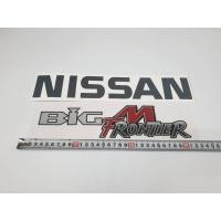 ราคา ดั้งเดิมติดท้ายรถ NISSAN BIG M Frontier ปี 2001 คำว่า NISSAN และ BIG M FRONTIER ติดรถ แต่งรถ นิสสัน sticker ปี2001 (7104574506)