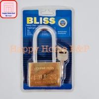 ราคา BLISS กุญแจ แม่กุญแจ ลูกปืนเหล็กแกนทองเหลือง 30 50 มม (15081512651)
