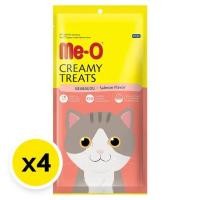ราคา มีโอ ครีมมี่ทรีต ขนมแมวเลีย รสแซลมอน 15 ก x 4 (21208422338)
