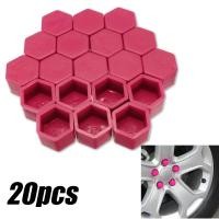 ราคา น็อตล้อซิลิโคนรถยนต์19มม 20ชิ้นครอบคลุมฮับฝาเกลียวป้องกันฝุ่น (19869066812)
