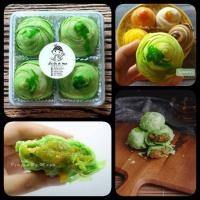 ราคา เปี๊ยะฟิน ไส้ใบเตยลาวา กล่อง 4 ลูก (11993121935)