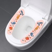 ราคา แผ่นรองโถส้วม แผ่นรองที่นั่ง ฝาชักโครก ลายการ์ตูน สติ๊กเกอร์โถส้วม สติ๊กเกอร์ฝารองชักโครก IDEA (20059779789)