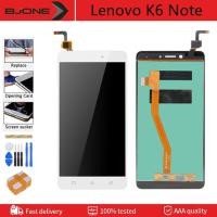 ราคา 5 5นิ้วจอ LCD แบบดั้งเดิมสำหรับ Lenovo K6 Note จอแสดงผล LCD พร้อมแผงสัมผัสหน้าจอดิจิตอลการประกอบชิ้นส่วนแก้วอะไหล่ (8404519815)