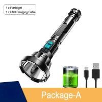 ราคา 100000LM P700 LED ไฟฉายยุทธวิธีไฟฉาย1000M ไฟ LED กันน้ำ Camping โคมไฟล่าสัตว์ (21171094298)