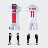 ราคา ผู้ใหญ่เด็กชุดฟุตบอลฟุตบอลชุด2122เสื้อฟุตบอลปารีส Saint Germains F C เสื้อยืดกางเกงขาสั้นย์ชุดผู้ชาย Mbappes No 7competition เครื่องแบบ (15069995767)