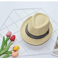 ราคา หมวกทรงปานามา 166 หมวกสานทรงไมเคิล หมวกแจ๊ส รุ่นปีกสั้น สายคาดลายทาง ส่งของทุกวัน พร้อมส่งจากไทย (19200780263)