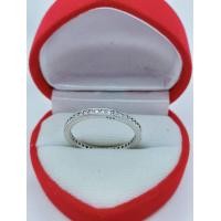 ราคา แหวนเงินแท้เพชร CZ เงินแท้ 92 5 ชุบทองคำขาว (19426663650)