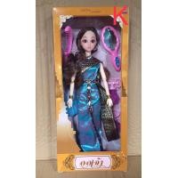 ราคา ตุ๊กตาบาบี้ออเจ้า ชุดไทย พร้อมอุปกรณ์ แสนสวย ตาแก้ว ข้อต่อหมุนได้ เลือกสีได้ (12609369663)