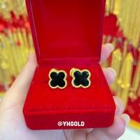 ราคา ต่างหูทอง1สลึง YHGOLD งานลงยา ทองคำแท้96 5 (12719556770)