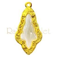 ราคา กรอบพระสำเร็จรูป งานไมครอน ทรงพระยอดธง รหัส 9172 (21076324507)