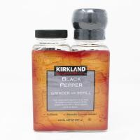 ราคา Kirkland Signature Black Pepper Grinder with Refill เคิร์กแลนด์ ซิกเนเจอร์ พริกไทยดำและที่บด 357g (17693555445)