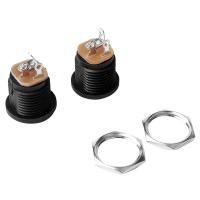 ราคา 10 Pcs Panel Mount 2 1x5 5mm Power Jack DC Socket (20304725618)