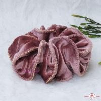 ราคา ยางรัดผม ผ้ารัดผมแบบโดนัทบิดเกลียว ผ้ากำมะหยี่ประดับเม็ดกลมสีทอง (16020980935)