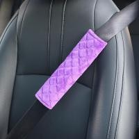 ราคา ปลอกเข็มขัดนิรภัยรถผ้านิ่มปรับได้4ชิ้นแผ่นรองไหล่ที่หุ้มเข็มขัดนิรภัยรถยนต์สำหรับเด็กผู้ใหญ่อุปกรณ์ตกแต่งภายในรถยนต์ (20886637796)