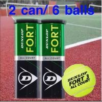 ราคา Tennis balls Dunlop Fort all court 1 can 3balls ลูกเทนนิสสำหรักฝึกซ้อมและใช้ในการแข่งขัน ขนหนานุ่ม เด้งพอดีมือ ทนทาน ใช้ได้นาน มาตรฐานสากล รับประกันคุณภาพ (9784666383)