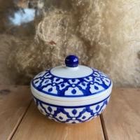 ราคา ชุดถ้วยลายไทย ลายสับปะรด สีน้ำเงิน (20957279396)