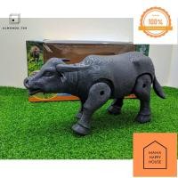 ราคา ควายจำลอง วัวจำลอง Cattle World หุ่นยนต์ควาย ควายใส่ถ่าน ควายของเล่น เดินได้ มีไฟที่ตา ผงกหัวได้ 333 19 Mama Happy House (14338169329)