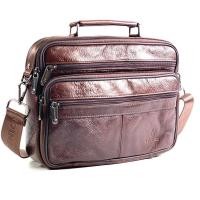 ราคา Chinatown Leather กระเป๋าสะพาย หนังแท้ หูจับหูจับนอน ซิปยื่น ฝาหน้า สีน้ำตาล ขนาด ipad 2 3 (9244720643)