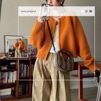 ราคา เสื้อกันหนาวไหมพรม Cardigan Sweater คาดิแกนไหมพรม พร้อมส่งจากไทย ทรงพอดีตัว 2 ซิ๊ปบนล่าง เสื้อกันหนาว ผญ เสื้อคลุมแขนยาวผู้หญิงไหมพรม (21070534812)