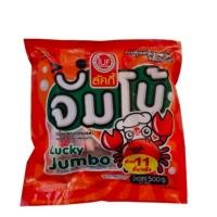 ราคา ปูอัด จัมโบ้ ตราลัคกี้ ผลิตจากเนื้อปลาปรุงรส ได้ปูอัดไซส์จัมโบ้แสนอร่อย พิเศษ11 ชิ้นขนาด 500 กรัม (17462645168)