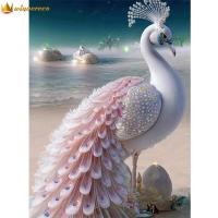 ราคา winnereco ภาพวาดเพชร นกยูง DIY สว่านเต็มตัวรูปภาพวาดประดับเพชรกลม5D ครอสติสคริสตัล งานฝีมือศิลปะสติ๊กเกอร์ตกแต่งบ้าน ครอสติชคริสตัDiamond Painting 30X40ซม (19766758244)