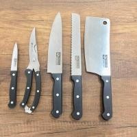 ราคา ส่งไวจากไทย ชุดมีดทำครัว เซตมีดครัว ชุดมีด มีดทำครัว มีดประกอบอาหาร Classic 5 ชิ้น ชุด Twin Fish ด้าม42 (117710)