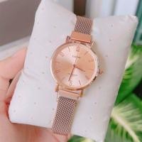 ราคา ใหม่ล่าสุด นาฬิกา casio ผญ นาฬิกาข้อมือรุ่นใหม่ นาฬิกาหญิงแฟชั่นสายแม่เหล็กสวมใส่ง่ายไม่ต้องตัดสาย สุดฮิต สีใหม่สวยมาก เรียบหรู (18705131425)