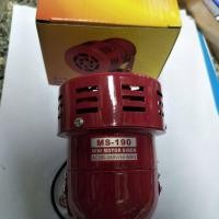 ราคา MS 190 มินิมอเตอร์ไซเรน ความดัง114dB ไซเรนหวอเสียงเตือน mini motor siren AC220Vสินค้าพร้อมส่ง (2910196500)