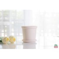 ราคา กระถางเซรามิก ดินเผา สีธรรมชาติ สีอิฐพร้อมจานรอง 3 5 นิ้ว เซรามิค กระถางต้นไม้ สไตส์โมเดิร์น มินิมอล (9379672749)