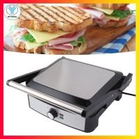 ราคา 2200W Panini Press เครื่องทำแซนวิช 220V ความร้อนสองด้านทำความสะอาดง่ายเคลือบ Non Stick อเนกประสงค์สำหรับร้านอาหารบ้าน (21143730431)