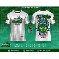 ราคา เสื้อสะท้อนแสง รุ่น เอเลี่ยน ALIEN เสื้อบอล เสื้อกลุ่ม เสื้อกีฬา เสื้อเรืองแสง (15981267529)