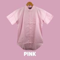 ราคา เสื้อเชิ้ตคอจีนแขนสั้น S XL ผ้า OXFORD ทรงสลิม เสื้อเชิ้ตผู้ชาย คอจีนแขนสั้น เสื้อเชิ้ตคอจีน (20471239739)