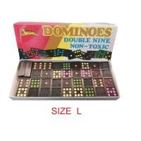 ราคา Wangdek Game Domino S M L วังเด็ก โดมิโน S M L 08 09 10 เกม ของเล่น (10356797291)