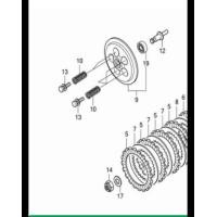 ราคา สปริงคลัช Cbr300 ลูกปืนจานคลัช แกนจานคลัช (9772103047)