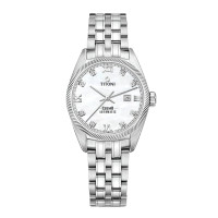 ราคา นาฬิกาผู้หญิง Titoni Luxury Ladies Watch Cosmo รุ่น 818 S 652 818 SRG 622 (13556601740)