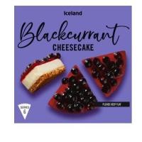 ราคา Iceland Blackcurrant Cheesecake 460g Frozen Fresh Shipping (21279948424)
