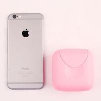 ราคา MUJI High end Portable Creative Soap Box Soap Box Waterproof Buckle Soap Box Travel Handmade Soap Soap Box Candy Color (20310601974)
