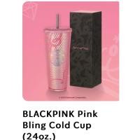 ราคา Starbucks Pink Bling Cold Cup 24oz Official แท้ พร้อมส่ง (19872937754)