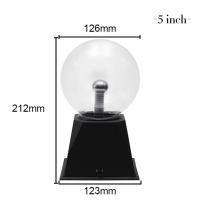 ราคา Glass Magic Plasma Ball Lamp 220V Large Table Lamp Ball Night Light for Christmas Kids Birthday Decor (19886788601)