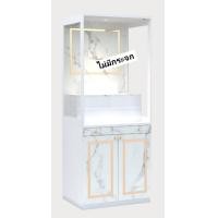 ราคา ตู้พระ ตู้วางของโชว์ ตู้โชว์ดาวน์ไลท์ สินค้าพรีออเดอร์ (20413404969)