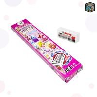 ราคา Horse ดินสอไม้ ดินสอดำ ดินสอ HB ลายสูตรคูณ แถม ยางลบ Multipay 12แท่ง ด้าม (20888045502)